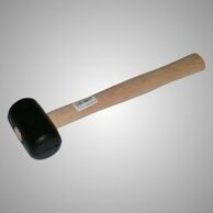 Palice gumová s dřevěnou násadou 55 mm CZ 46.346.01