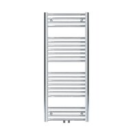 Radiátor Zehnder Aura 121,7x50 cm, středové připojení, chrom, PBCN-120-050-05