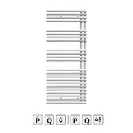 Zehnder Forma Asym LFAL 116x50 levá RAL 9016 LFAL-120-050