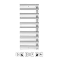 Zehnder Forma Asym LFAL 144x60 levá RAL 9016 LFAL-150-060