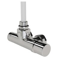 Armatura Zehnder 1-bodová rohová 1/2", s regulační hlavicí vpravo, Set K, chrom, Z-839018