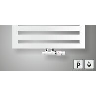 Sada připojení pro teplovodní vytápění bílá