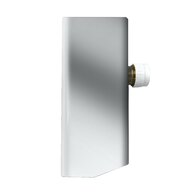 Armatura Zehnder Yucca, s dlouhou krytkou, rozteč 50 mm, Set YAW, chrom, Z-976038