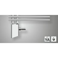 Sada připojení pro teplovodní vytápění chrom