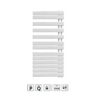 Zehnder Roda Spa Asym ROFL 118x55 levá RAL 9016 ROFL-120-055