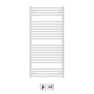 Zehnder Virando AB 123x60x5 přip.středové RAL 9016 AB-120-060-05