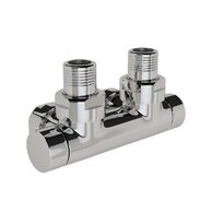 Šroubení Zehnder typu "H", rohové 1/2", Set T, chrom, Z-839168