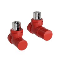 Ventil Zehnder rohový, šroubení pro zpátečku 1/2", Set B, barevná, Z-838899