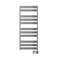 Radiátor Zehnder Zeta 127,4x50 cm, elektrický, s topnou tyčí Musa Eco 300 W, chrom, ZETCE-120-050/MQ