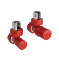 Ventil Zehnder rohový, šroubení pro zpátečku Standard 1/2", Set A, barevná, Z-838889