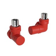 Ventil Zehnder úhlový rohový, rohové šroubení pro zpátečku 1/2", Set G, barevná, Z-839669