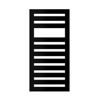 Radiátor Zehnder Metropolitan Spa 122,5x60 cm, RAL 0557 black matt, MET-120-060-0557