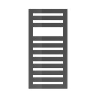 Radiátor Zehnder Metropolitan Spa 122,5x60 cm, RAL 0346 anthracite, MET-120-060-0346