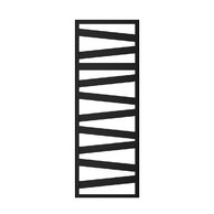 Radiátor Zehnder Kazeane 156,7x50 cm, RAL 0557 black matt, RK-160-050-0557