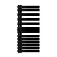 Radiátor Zehnder Roda Spa Asym 118,3x55 cm,pravý, RAL 0557 black matt, ROFR-120-055-0557