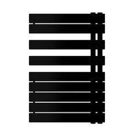 Radiátor Zehnder Roda Spa Asym 80,5x55 cm,levý, RAL 0557 black matt, ROFL-080-055-0557