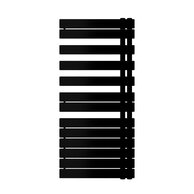 Radiátor Zehnder Roda Spa Asym 118,3x55 cm, levý, RAL 0557 black matt, ROFL-120-055-0557