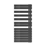 Radiátor Zehnder Roda Spa Asym 118,3x55 cm, levý, RAL 0346 anthracite, ROFL-120-055-0346