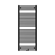 Radiátor Zehnder Virando 146,6x60 cm, středové připojení, RAL 0557 black matt, AB-150-060-05-0557