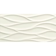 Obklad Tubadzin All in white 3 struktura mat rektifikovaný 30x60