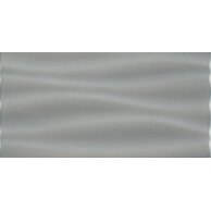 Obklad Arté Joy Wave szara struktura lesk 22x45
