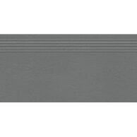 Schodovka Tubadzin Industrio graphite mat rektifikovaná 30x60