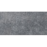 Dlažba Tubadzin Terrazzo graphite mat rektifikovaná 60x120