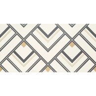 Dekor Tubadzin Bonella white lesk 31x61