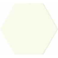 Obklad Tubadzin Burano white hex mat rektifikovaný 11x13