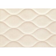 Obklad Arté Navona beige struktura lesk 25x36