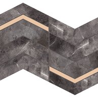 Mozaika Arté Blackwall black pololesk 25x30