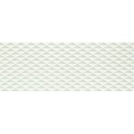 Obklad Tubadzin Elle white struktura mat rektifikovaný 33x90