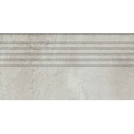 Schodovka Tubadzin Epoxy grey mat rektifikovaná 30x60