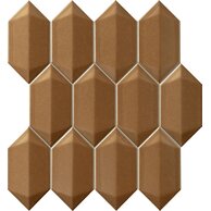 Mozaika Arté Floral Stone gold mat 27x29