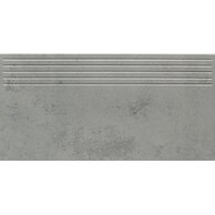 Schodovka Tubadzin OD1 graphite mat rektifikovaná 30x60