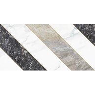 Dekor Tubadzin Ferro stripes B lesk rektifikovaný 30x60