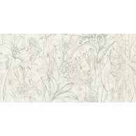 Obklad Arté Melia white flower mat 31x61