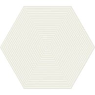 Dekor Tubadzin Cielo e Terra bianco geometry 1 mat rektifikovaný 19x22
