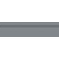 Schodovka Tubadzin Cielo e Terra grafite mat rektifikovaná 30x120