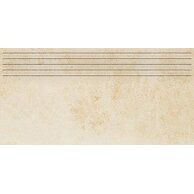 Schodovka Tubadzin OD1 beige mat rektifikovaná 30x60