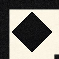 Listela Arté Senza black roh mat rektifikovaná 15x15