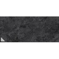 Dlažba Tubadzin Vanilla black struktura mat rektifikovaná 120x275