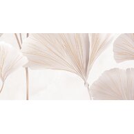 Dekor Tubadzin Albiano leaves left A lesk rektifikovaný 60x120