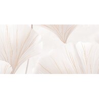 Dekor TubadzinAlbiano leaves left C lesk rektifikovaný 60x120