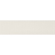 Obklad Tubadzin Groove white sugar 1 struktura lesk 8x30