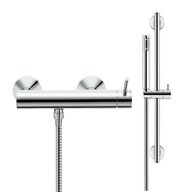 Fresh sprchová nástěnná, růžice, posuvný držák, Cr UH00435