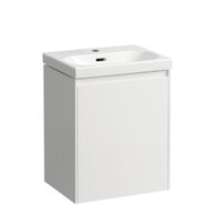 Lani skříňka pod umyvadlo 44x52 1 dvířka, závěsy vlevo, pro umyvadlo H8150810001041 bílá mat H4035011122601