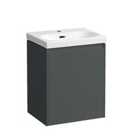 Lani skříňka pod umyvadlo 44x52 1 dvířka, závěsy vlevo, pro umyvadlo H8150810001041 šedá traffic H4035011122661