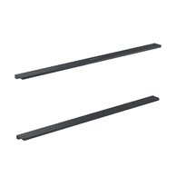 Úchytka Laufen Ardo 36 nábytková, 2ks, černá mat, H493921FLI7161