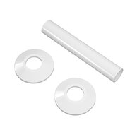 Rozety PMH na rozteč ventilu, bílá lesk, 013G3132